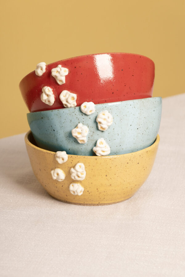 Bowl Pipoca M - Azul