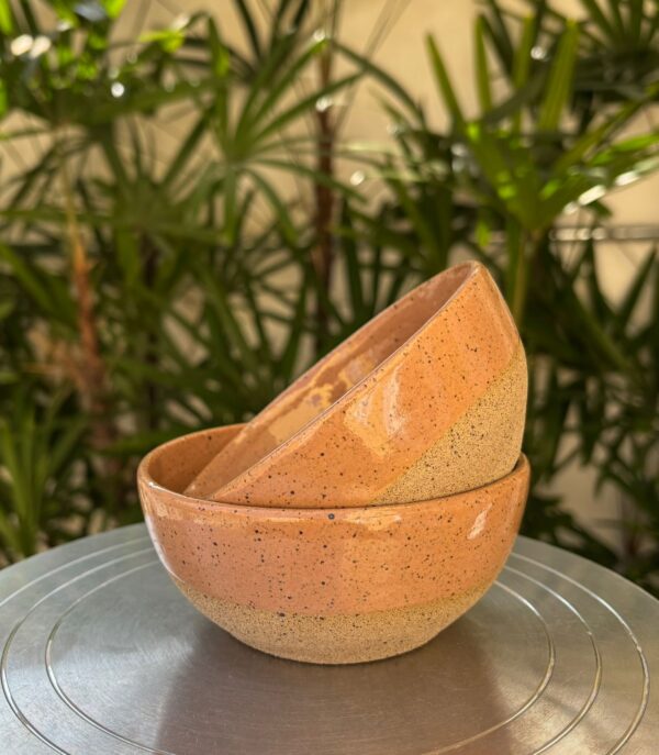 Dupla bowls P doce de leite