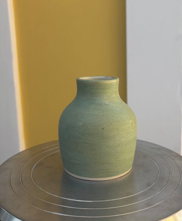 Vaso verde fosco