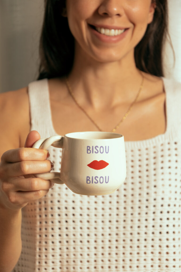 Caneca Bisou Bisou