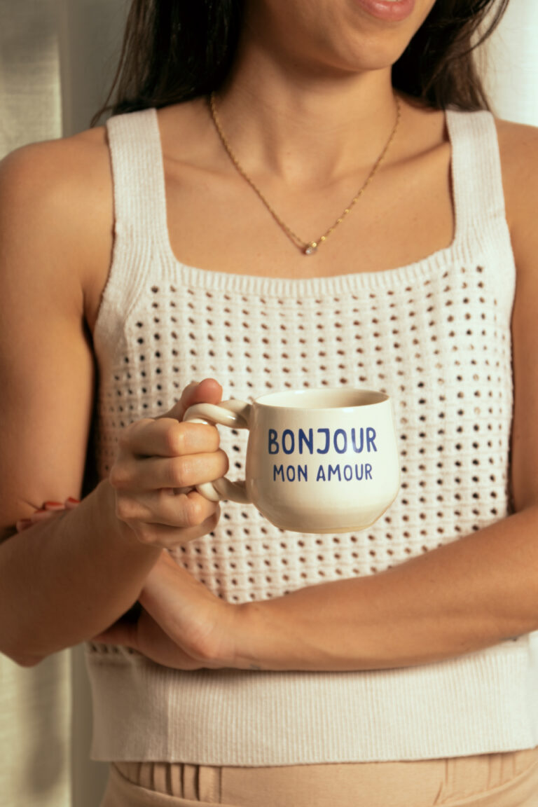 Caneca Bonjour mon amour
